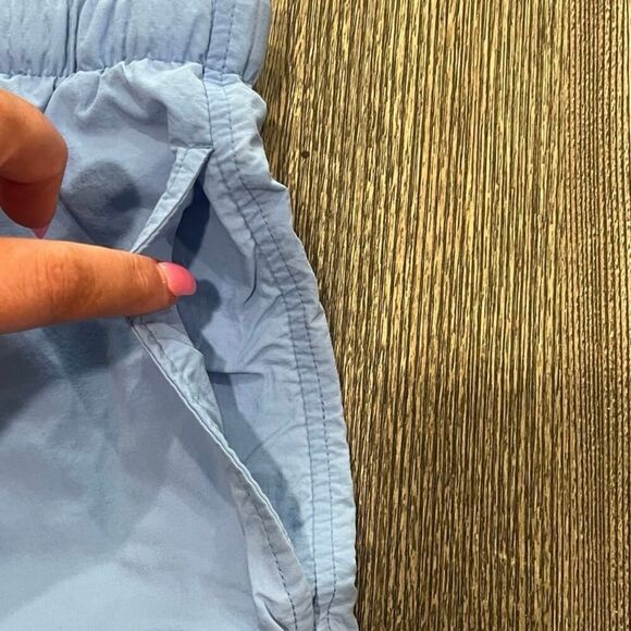 Columbia Vintage Mens Nylon Hiking Shorts High Rise Elastic Waist Blue Size M - Picture 3 of 7